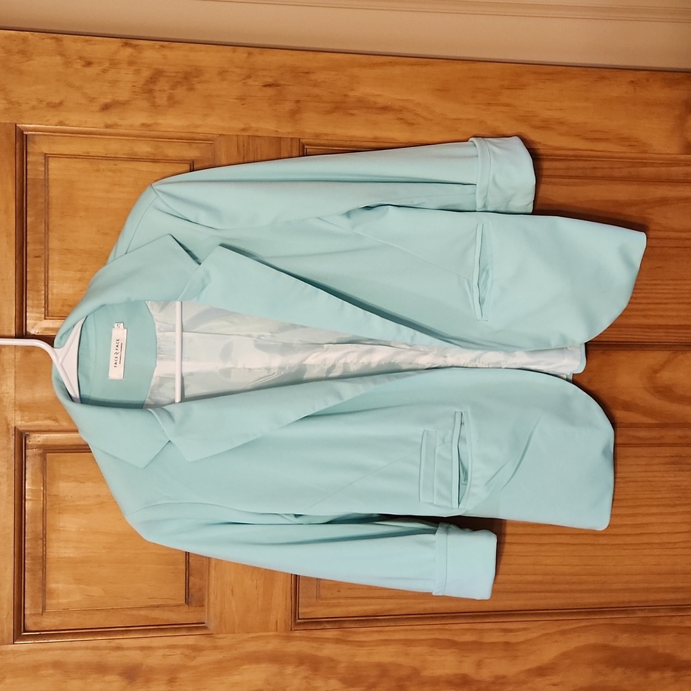 Aqua ladies no button blazer
